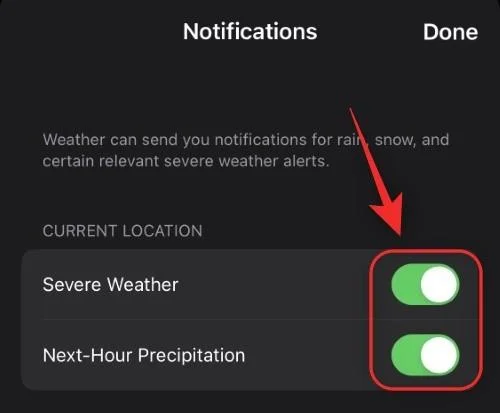 Як виправити розряд батареї програми Weather App на iOS 16