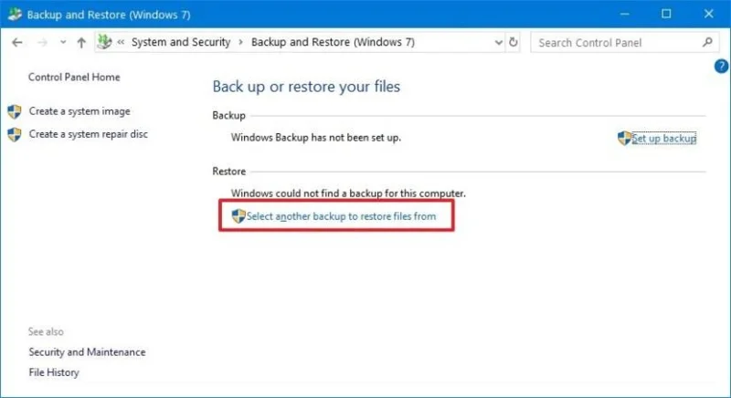 Jak vytvořit úplnou zálohu v systému Windows 7