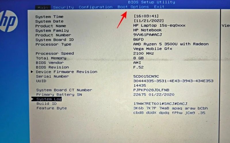 Jak se dostat do systému BIOS ve Windows 11