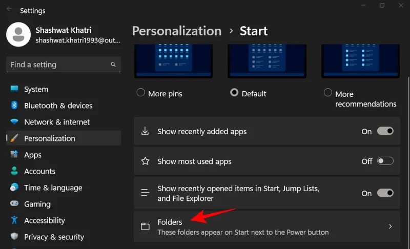 Як змінити макет меню «Пуск» у Windows 11