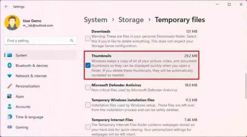 Як очистити кеш мініатюр у Windows 11