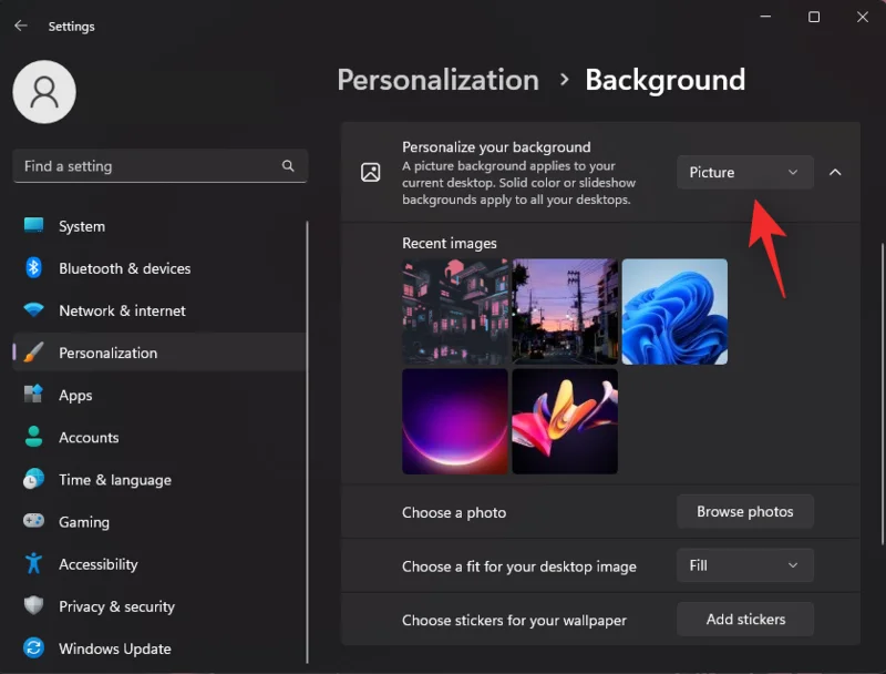 Jak používat nálepky na ploše ve Windows 11