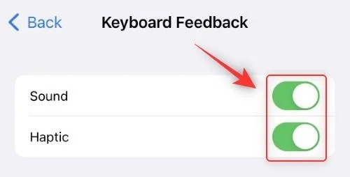 Як увімкнути або вимкнути вібрацію на клавіатурі на iPhone