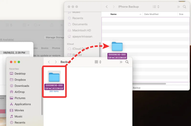 Як скопіювати резервні копії iPhone на зовнішній жорсткий диск