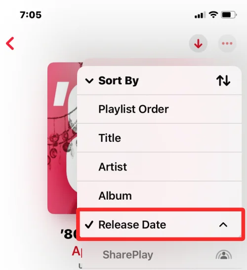 Як сортувати списки відтворення в Apple Music на iOS 16