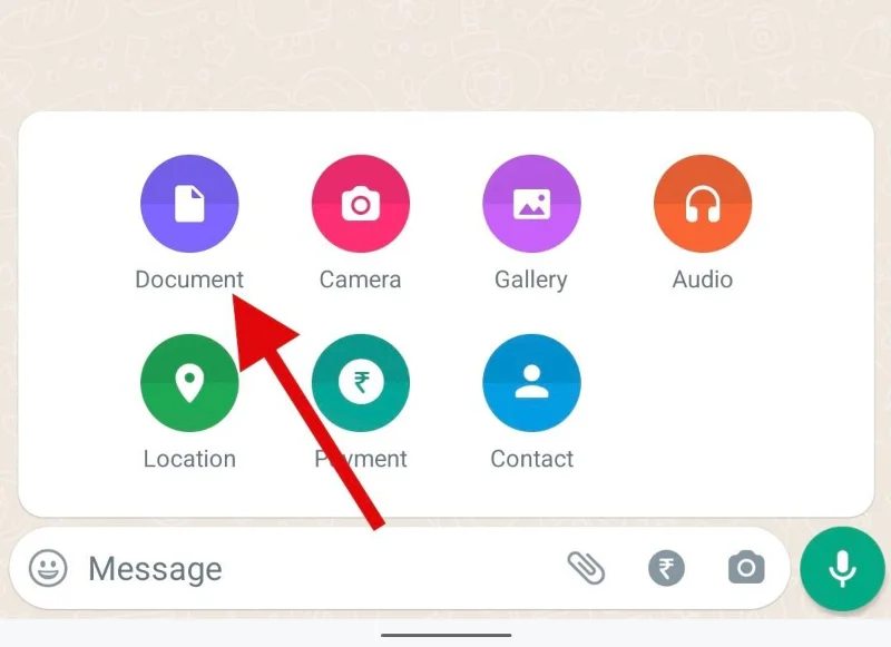Sådan sender du billeder som dokument i Whatsapp på iPhone eller Android