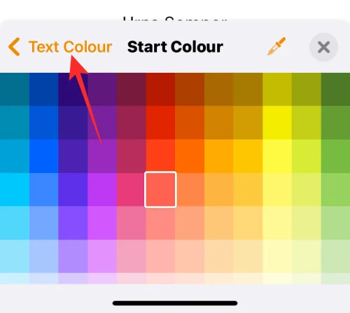 Hur man ändrar teckensnittsfärg på iPhone