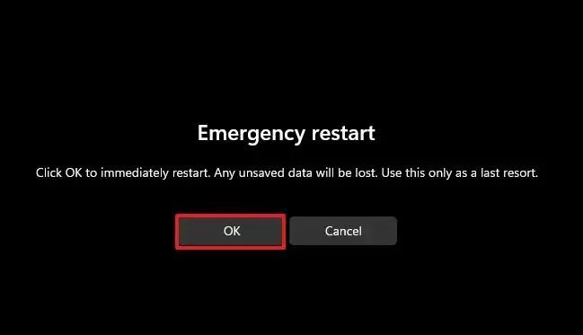 Як «аварійно перезавантажити» ПК у Windows 11