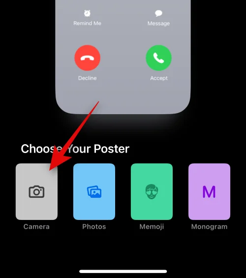 A névjegyfotó és a poszter beállítása az iOS 17 rendszerrel rendelkező iPhone készüléken