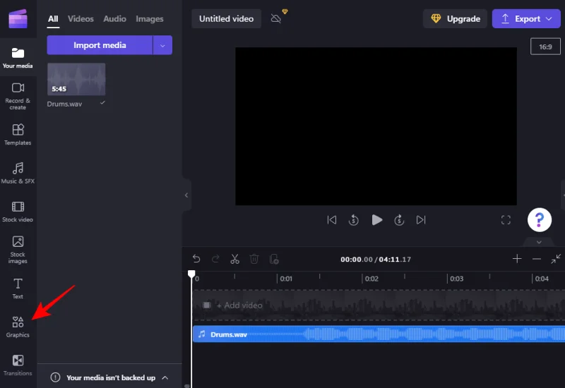 Přidat zvuk do Clipchamp: Průvodce krok za krokem