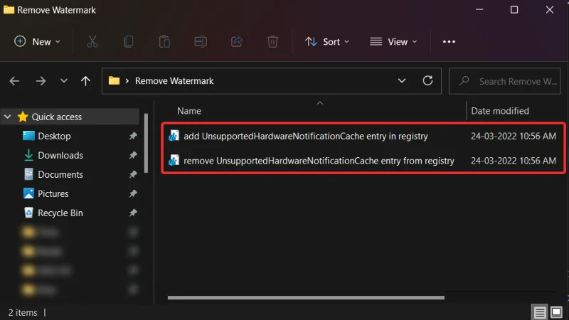 Windows 11: Hogyan lehet eltávolítani a „Nem teljesülnek a rendszerkövetelmények” vízjelet