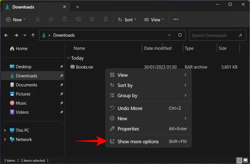 Jak extrahovat soubory ve Windows 11 [AIO] [2023]