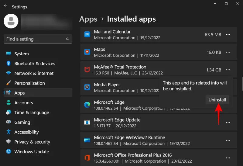Jak zastavit vyskakovací okna McAfee v systému Windows 11
