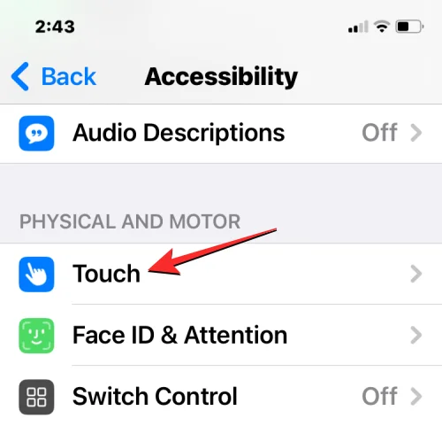 A „Fast” Haptic Touch engedélyezése iPhone-on iOS 17 rendszeren