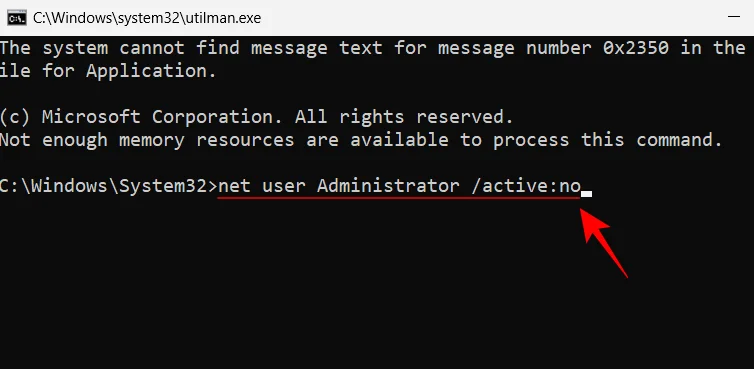 Jak obnovit heslo správce systému Windows 11 pomocí příkazového řádku (CMD)