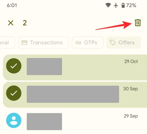 Üzenetek tömeges törlése Androidon 7 módon