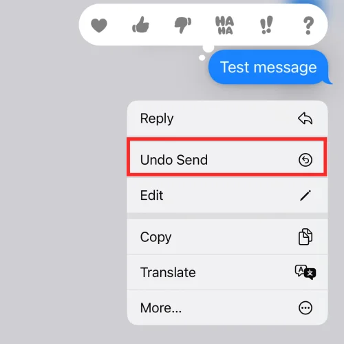 Üzenet küldésének visszavonása iPhone-on [2023]