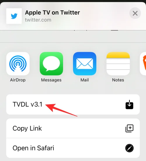 Videók mentése a Twitterről iPhone-on