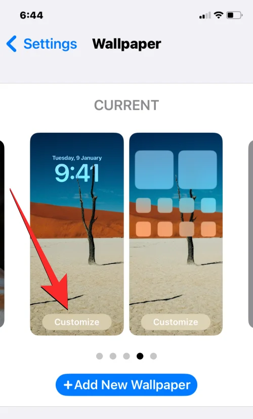 Háttérkép törlése iPhone-on [2023]