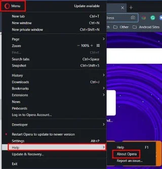 Πώς να δείτε την έκδοση του προγράμματος περιήγησης για Chrome, Safari, Firefox, Opera, Brave και Edge