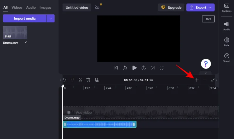 Přidat zvuk do Clipchamp: Průvodce krok za krokem