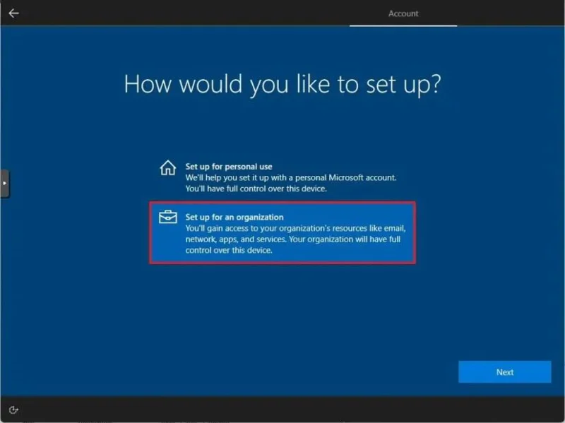 Jak nainstalovat Windows 10 bez účtu Microsoft