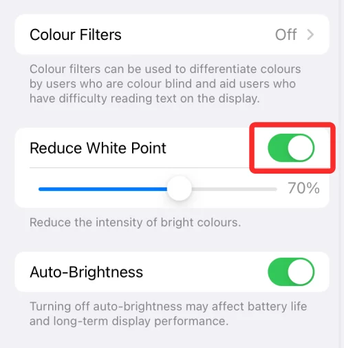 Як змінити яскравість на iPhone