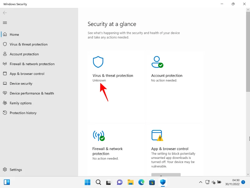6 sätt att inaktivera Windows Security antivirus i Windows 11