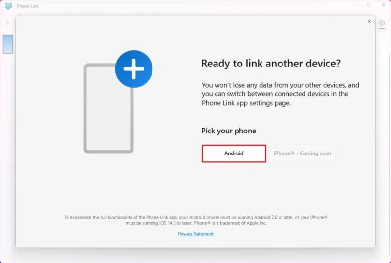 Як додати кілька Android і iPhone до Phone Link у Windows 11