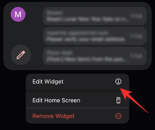 A Gmail ellenőrzése az iPhone kezdőképernyőjén egy widget segítségével