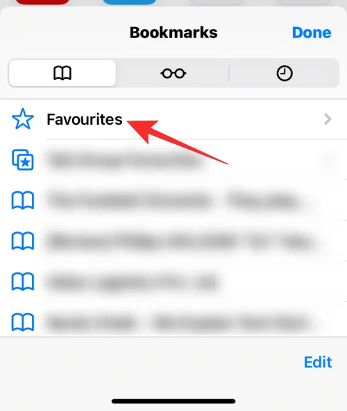 Hogyan távolítsuk el a kedvenceket a Safari alkalmazásból iPhone-on