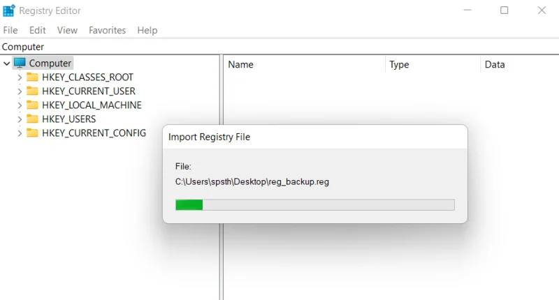 Windows 11-registret: 5 sätt att skapa säkerhetskopia och 2 sätt att återställa registret på Windows 11