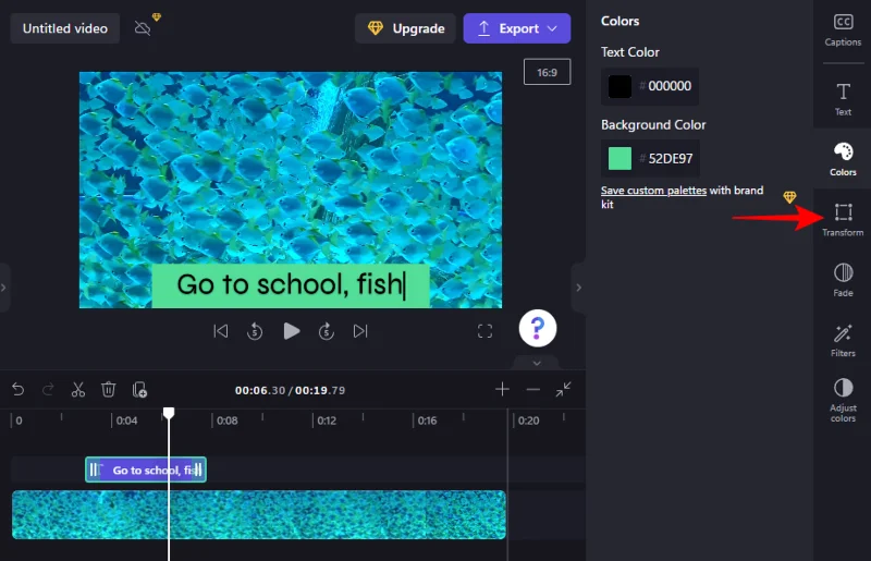 Přidání textu do Clipchamp: Průvodce krok za krokem