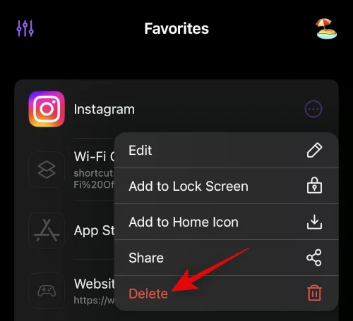 Alkalmazás-parancsikonok hozzáadása a Dynamic Islandhez a Lock Launcher segítségével