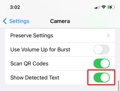 IOS 15 élő szöveg nem működik?  Szöveg javítása és beolvasása képekből