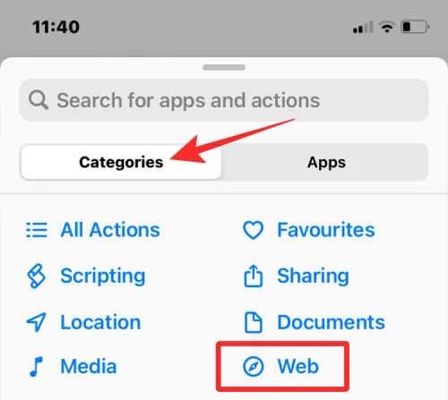 Parancsikonok létrehozása, szerkesztése és megosztása iPhone-on