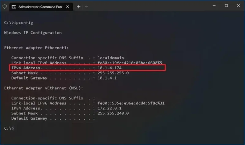 Як дізнатися свою IP-адресу в Windows 10