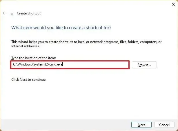 Jak vytvořit zástupce na ploše v systému Windows 11