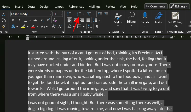 Как да номерирате редове, абзаци и изречения в MS Word [2023]