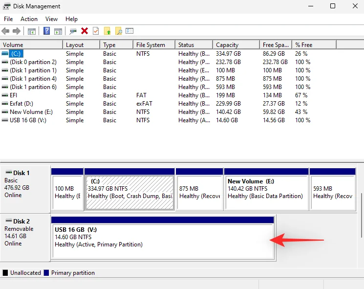 5 простих способів відформатувати USB у NTFS Windows 11
