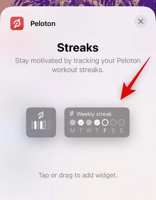 Slik legger du til Peloton Widget på låseskjermen på din iPhone med iOS 16
