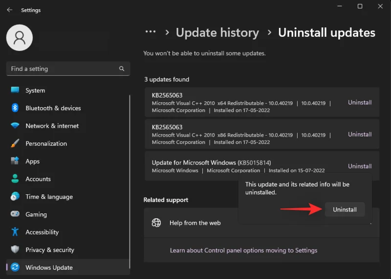 Меню «Пуск» не працює в Windows 11 після оновлення?  Як виправити