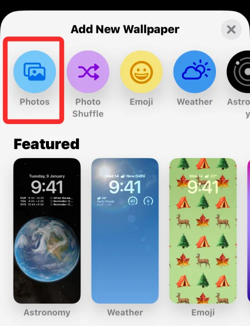 Sådan sætter du tid bag tapet i iOS 16