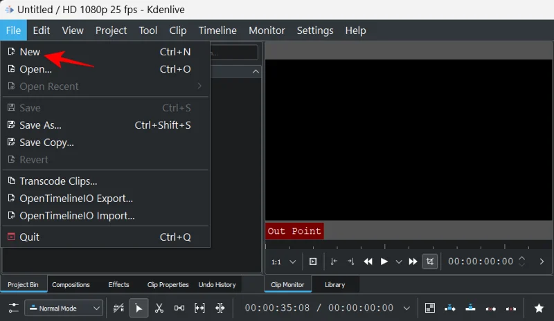 Как да използвате Kdenlive на Windows: Ръководство стъпка по стъпка