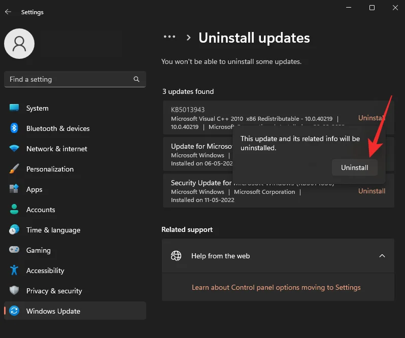 Як виправити помилку 0xc0000135 у Windows 11 (вирішити проблеми оновлення KB5013943)