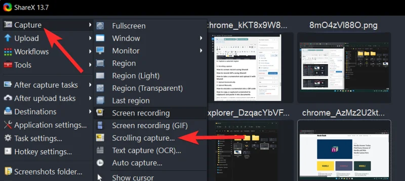 Jak používat ShareX k pořizování snímků obrazovky a záznamu obrazovky v systému Windows 11 nebo 10