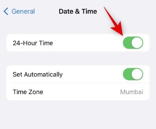 Az idő szerkesztése iPhone-on