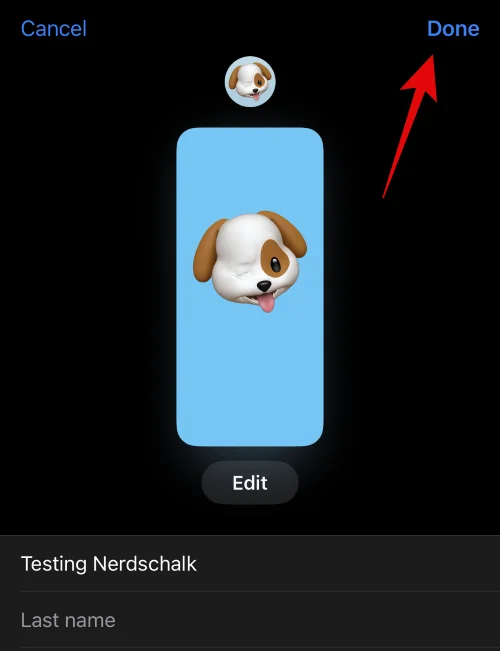 Hogyan készítsünk névjegyposztert valakinek az iPhone készüléken iOS 17 rendszerrel