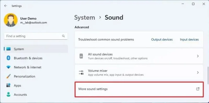 Як скинути налаштування аудіо до стандартних у Windows 11