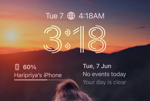 Slik endrer du klokkeskrift på iPhone på iOS 16